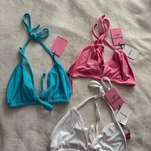 Juicy Couture Bathing Suit Tops L/XL
